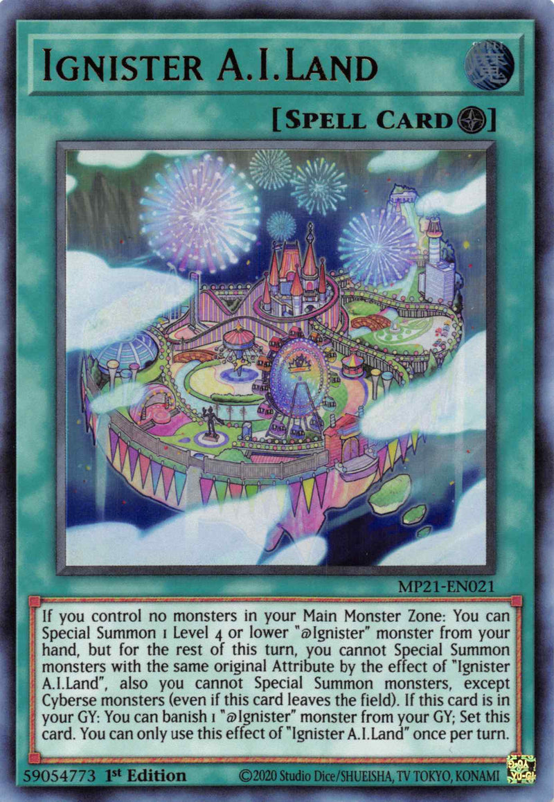 Ignister A.I.Land [MP21-FR021] Ultra Rare