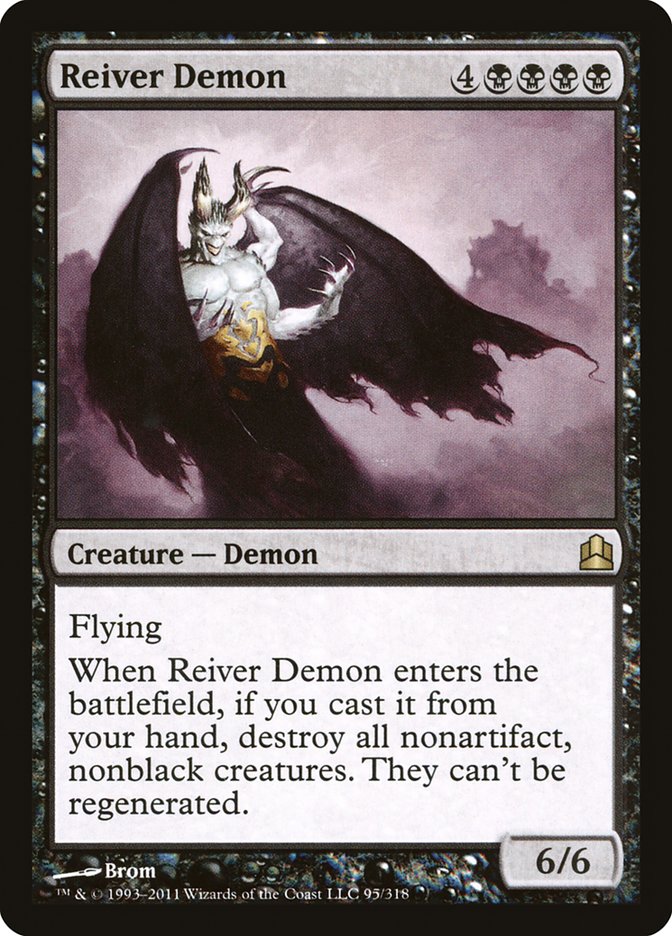 Démon de pilleur [Commander 2011]