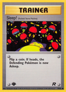 Dors ! (79/82) [Team Rocket 1re édition]