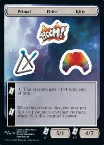 Chaton ancien primordial [Stickers de l'infini]