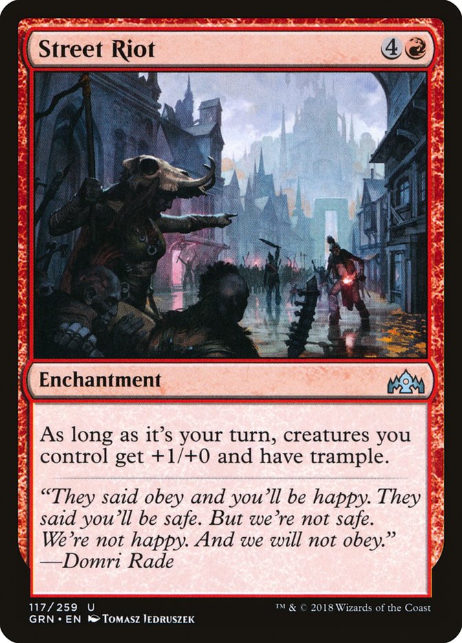 Émeute de rue [Guilds of Ravnica]