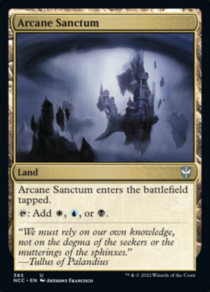 Sanctuaire profane [Rues de la Nouvelle Capenna Commander]