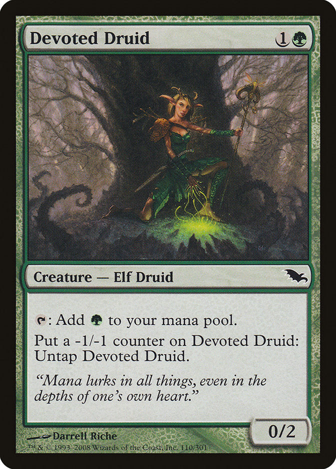 Druidesse dévouée [Lorwyn]
