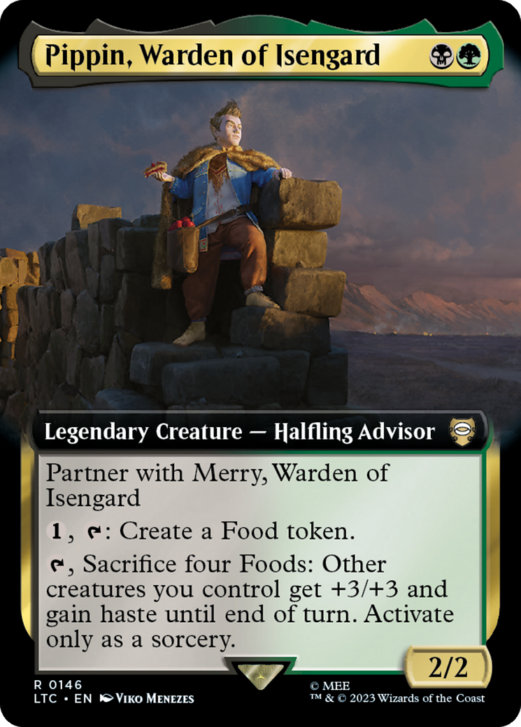 Pippin, Guardián de Isengard (Arte extendido) [El Señor de los Anillos: relatos de la Tierra Media Commander]