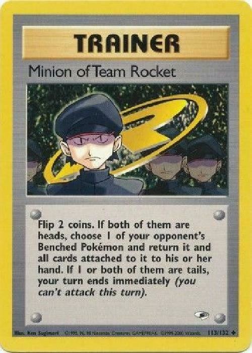 Sbire de la Team Rocket (113/132) [Gym Heroes Unlimited]