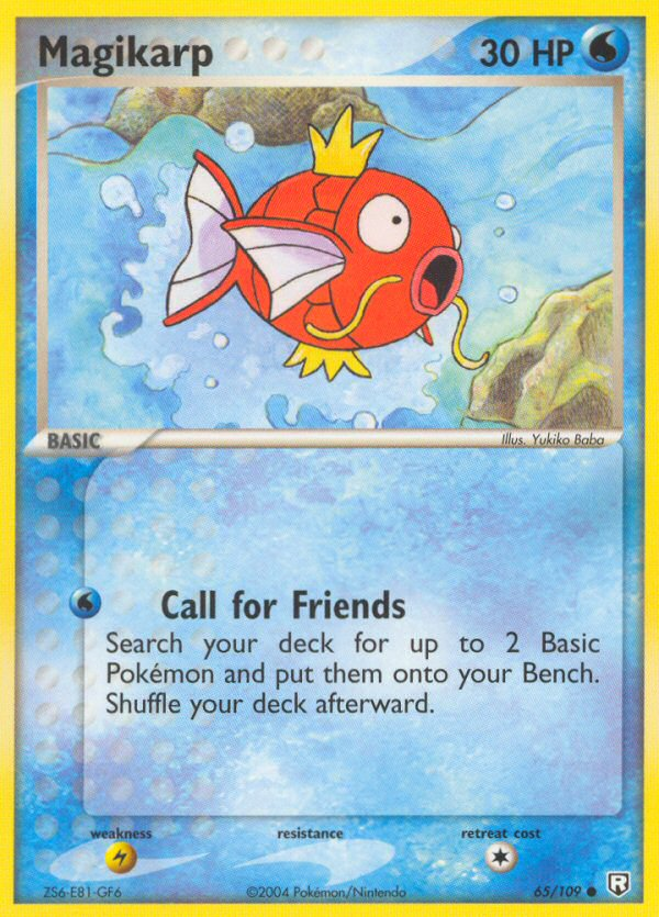 Magicarpe (65/109) [EX: Retour de la Team Rocket]
