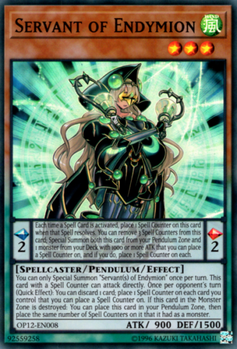 Sirviente de Endymion [OP12-SP008] Súper Rara