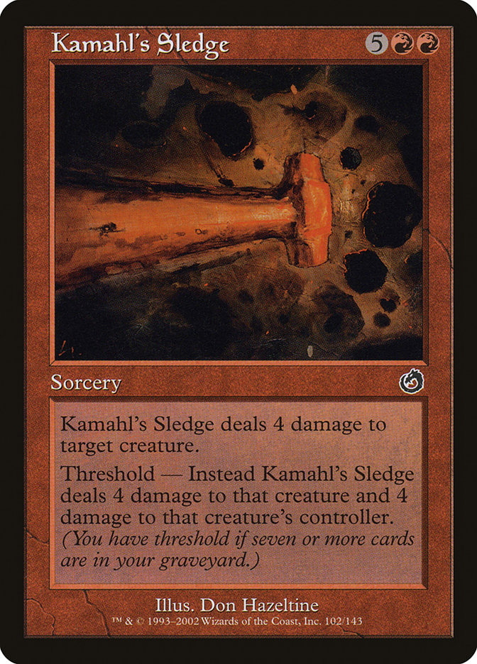 Massue de Kamahl [Tourment]