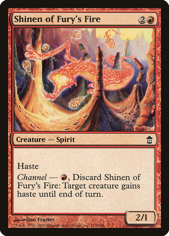 Shinen du feu de la fureur [Sauveurs de Kamigawa]