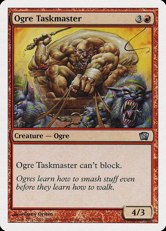Contremaître ogre [Huitième édition]