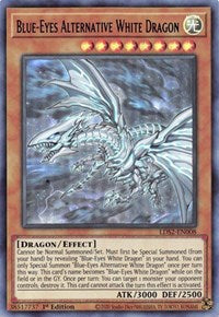 Dragon Blanc Alternatif aux Yeux Bleus (Bleu) [LDS2-FR008] Ultra Rare