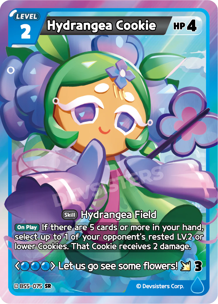 Image for Hydrangea Cookie (BS5-075) (BS5) - CookieRun: Braverse TCG