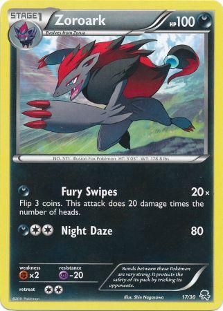 Zoroark (17/30) [Negro y Blanco: Kit de Entrenador - Zoroark]