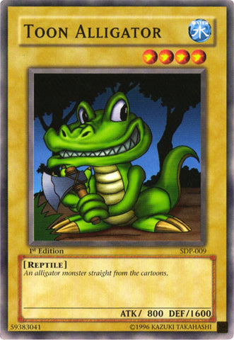 Caimán de dibujos animados [SDP-009] Común