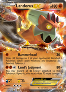 Landorus EX (89/149) [Negro y Blanco: Fronteras Cruzadas]