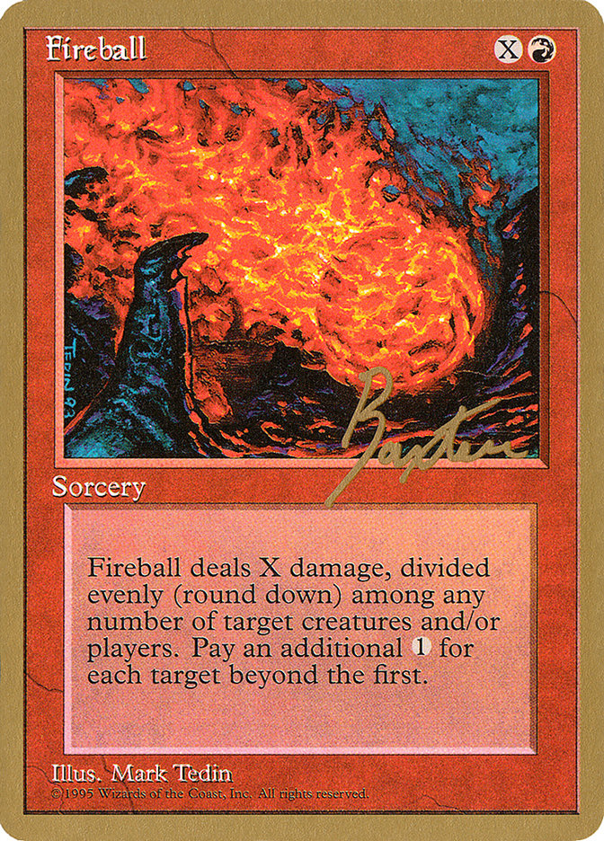 Bola de fuego (George Baxter) [Pro Tour Collector Set]