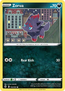 Zorua (102/203) [Épée et Bouclier : Ciel Évolutif]