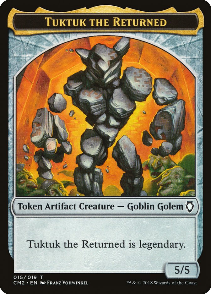 Tuktuk, la Ficha Regresada [Tokens de Commander Anthology Volumen II]
