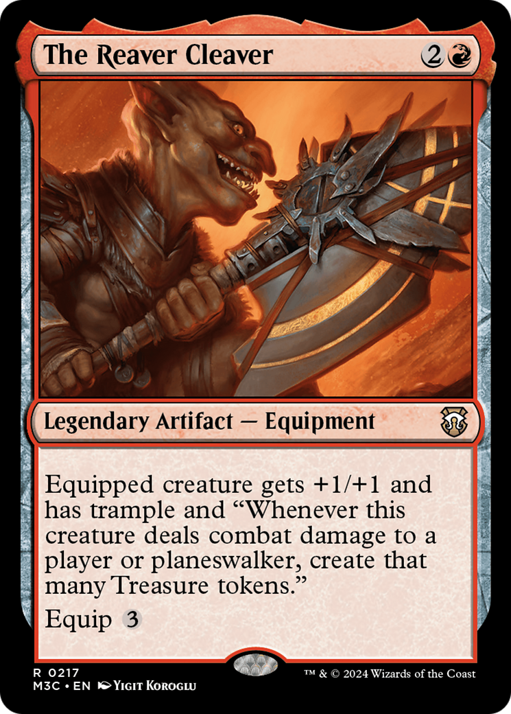 La Hachette du maraudeur (Feuille texturée) [Modern Horizons 3 Commander]