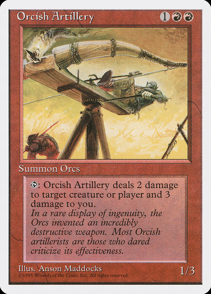 Artillerie Orque [Quatrième Édition]