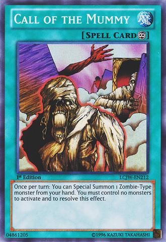 La Llamada de la Momia [LCJW-EN212] Super Rara