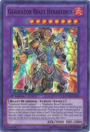 Bête Gladiateur Heraklinos [LCGX-FR253] Super Rare