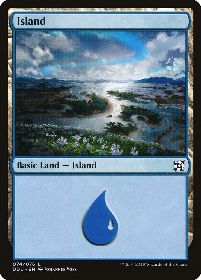 Isla (74) [Duel Decks: Elves vs. Inventors]