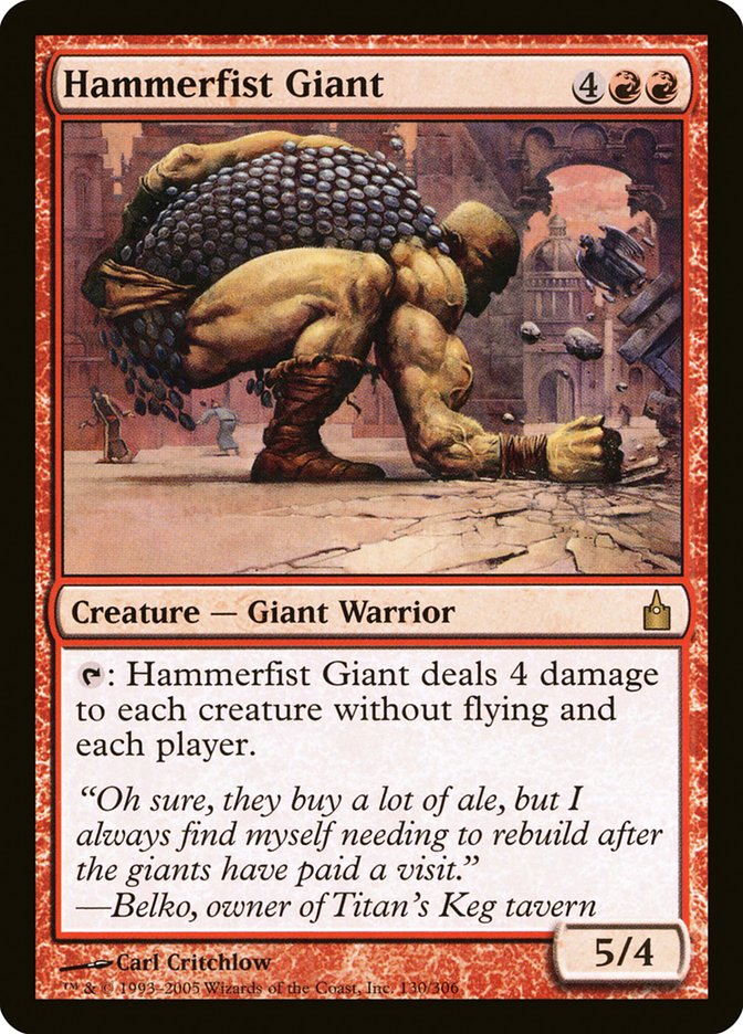Géant marteleur [Ravnica: Cité des Guildes]