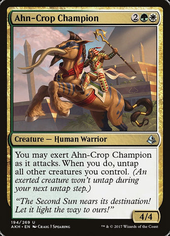 Campeón del Cultivo Ahn [Amonkhet]