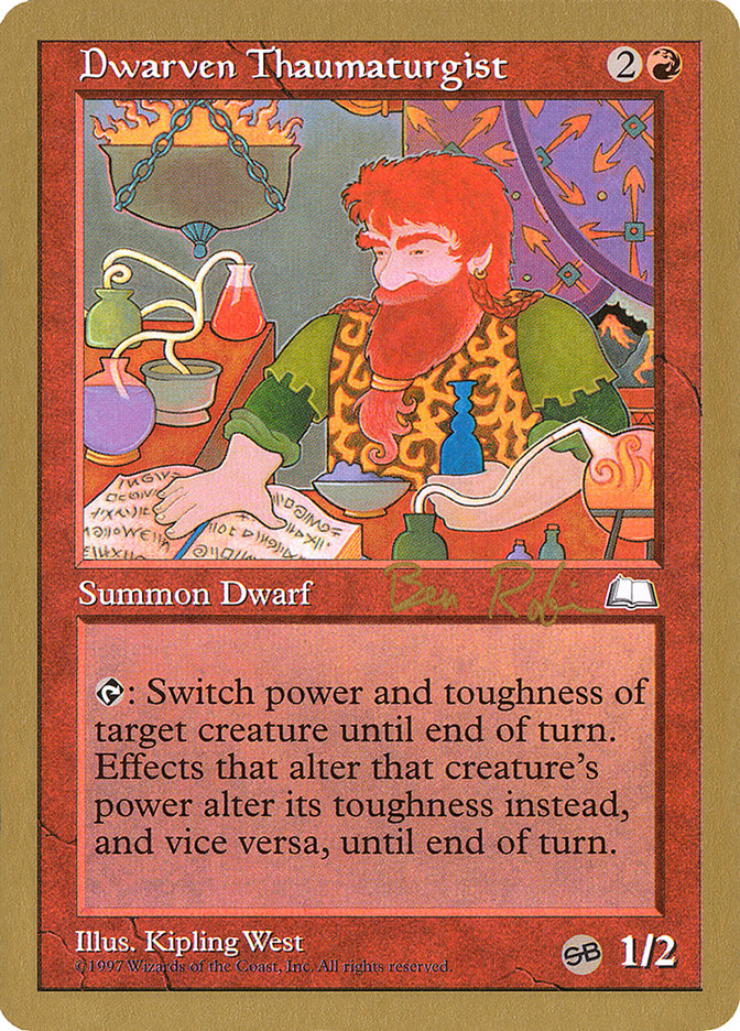Thaumaturge nain (Ben Rubin) (SB) [World Championship Decks 1998]