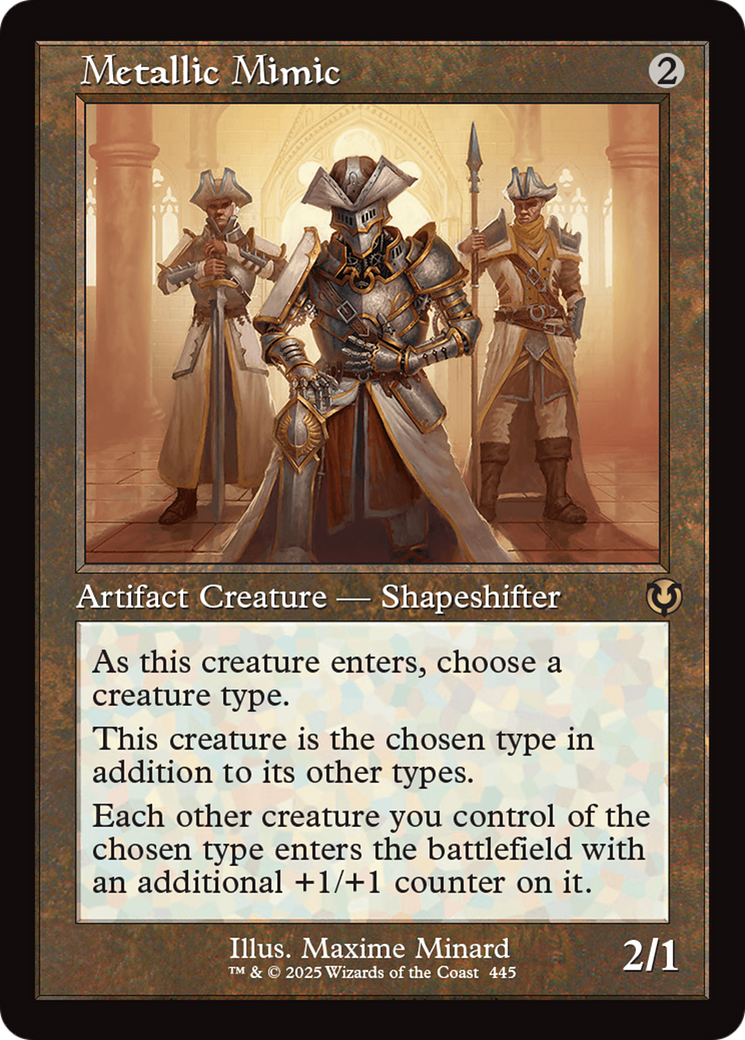 Mimétisme métallique (Cadre rétro) [Innistrad remasterisé]