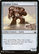 Golem à plaques hexagonales [Mystery Booster]