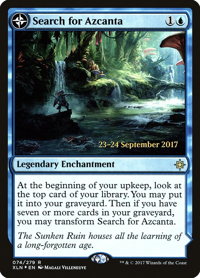 Chercher Azcanta // Azcanta, la ruine engloutie [Promos d'avant-première d'Ixalan]
