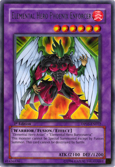 HÉROS Élémentaire Phoenix Enforcer [DP05-FR012] Rare