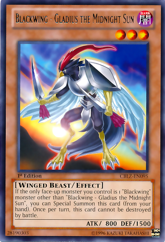 Blackwing - Gladius la del Sol de Medianoche [CBLZ-SP095] Rara