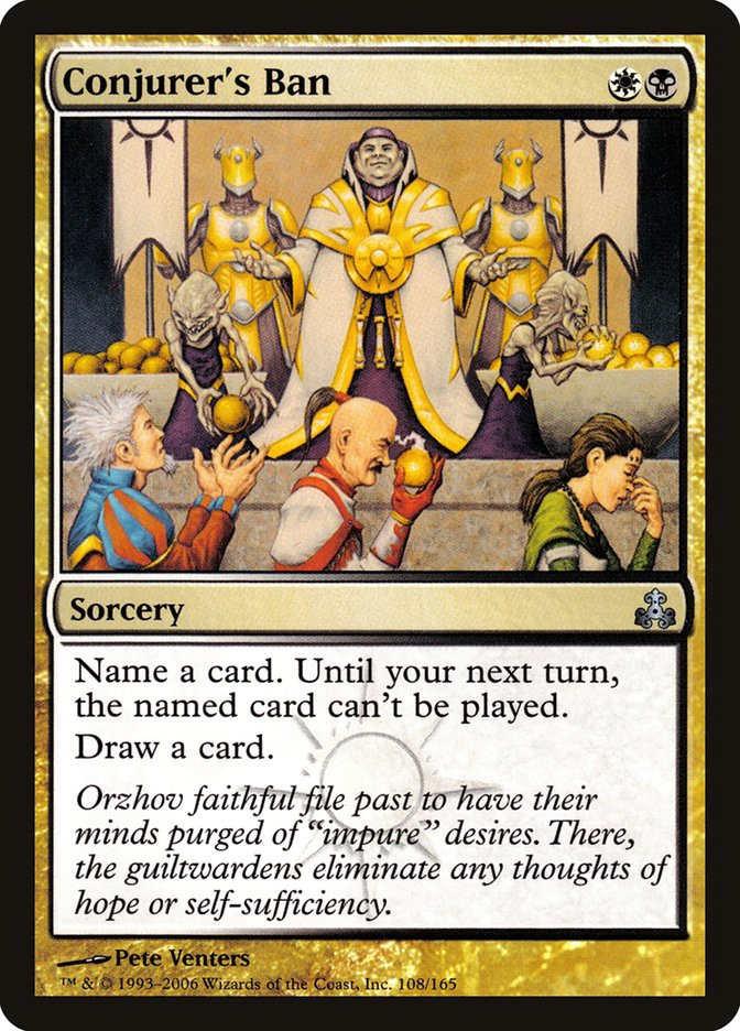 Bannissement de l'illusionniste [Conflux]