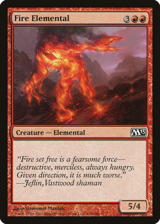 Élémental de feu [Magic 2013]