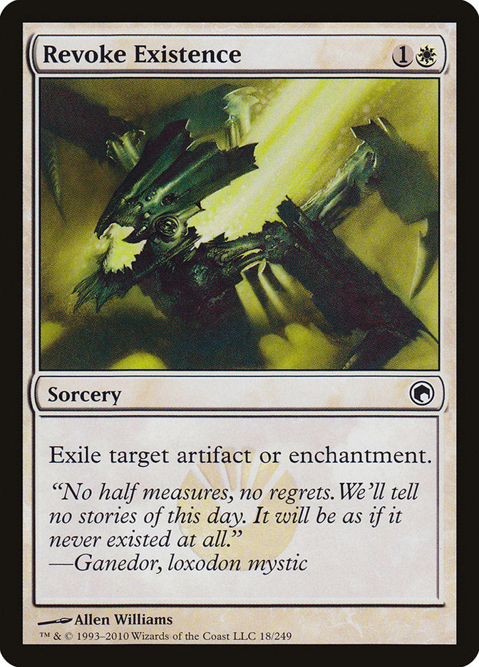 Révoquer l'existence [Cicatrices de Mirrodin]