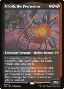 Obosh, la Perforadora de Presas (Grabado Foil) [Multiverse Legends]