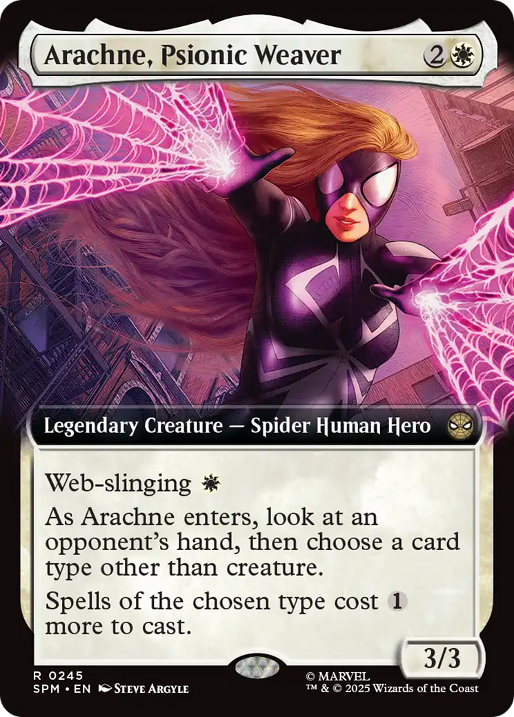 Arachné, Tisserande psionique (Illustration étendue) [Marvel's Spider-Man]