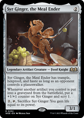 Syr Ginger, la Finisseuse de repas [Les friches d'Eldraine]