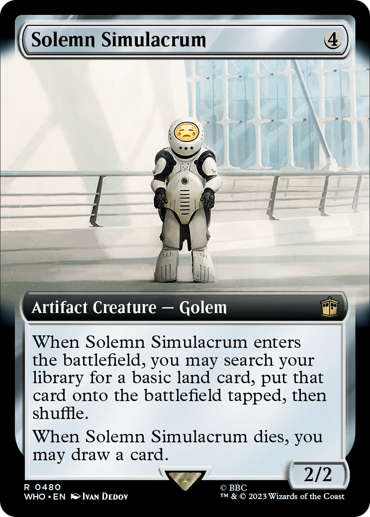 Simulacre solennel (Extended Art) [Doctor Who]