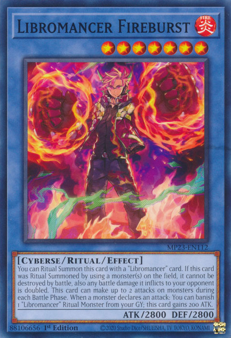 Libromancien Explosion de Feu [MP23-FR112] Rare