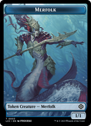 Sanglier // Ondin (0003) Jeton recto-verso [Jetons Commander Les cavernes oubliées d'Ixalan]