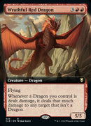 Dragon rouge furieux (Extended Art) [Commander Legends : Battle for Baldur's Gate]