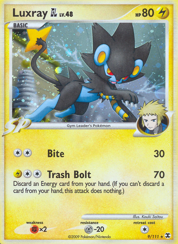 Luxray GL (9/111) [Platino: Rivales Ascendentes]
