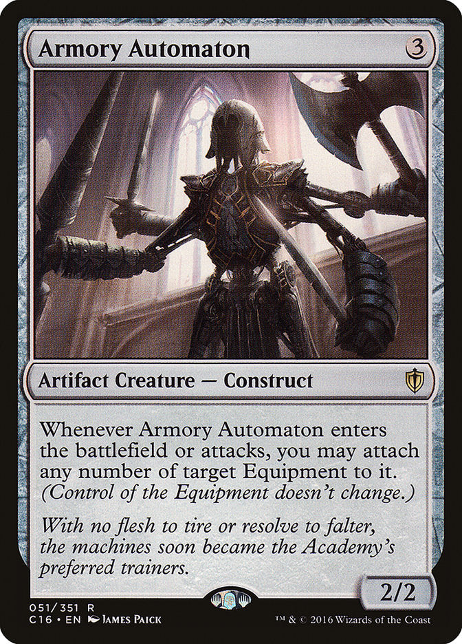 Automate d'armurerie [Commander 2016]