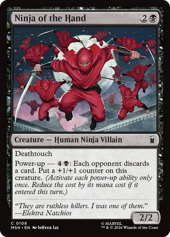 Ninja del Clan del Puño [Marvel Super Heroes]