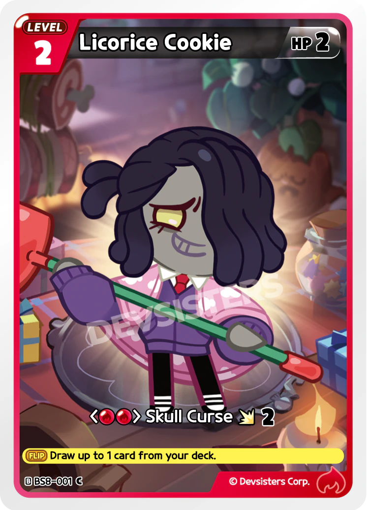 Image for Licorice Cookie (BS8-001) (BS8) - CookieRun: Braverse TCG