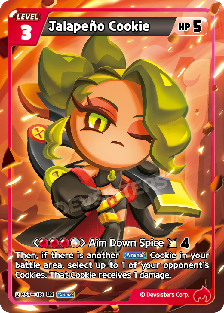 Image for Jalapeño Cookie (BS7-018) (BS7) - CookieRun: Braverse TCG
